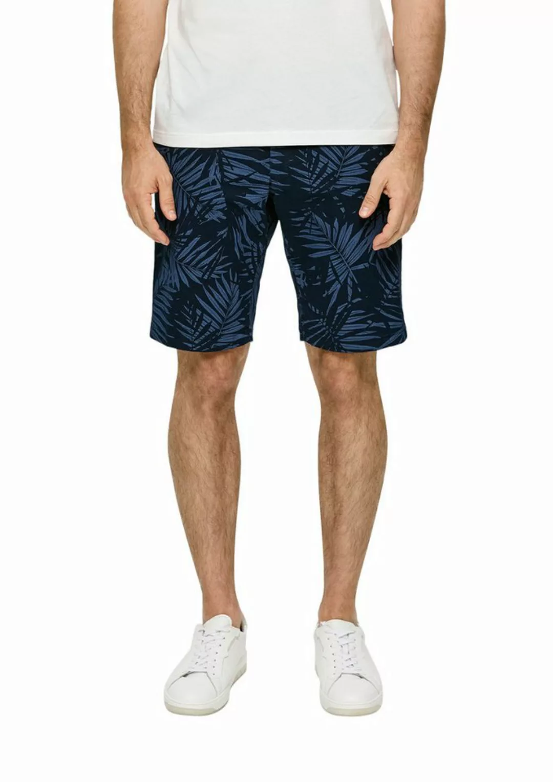 s.Oliver Bermudas mit All-Over Print günstig online kaufen