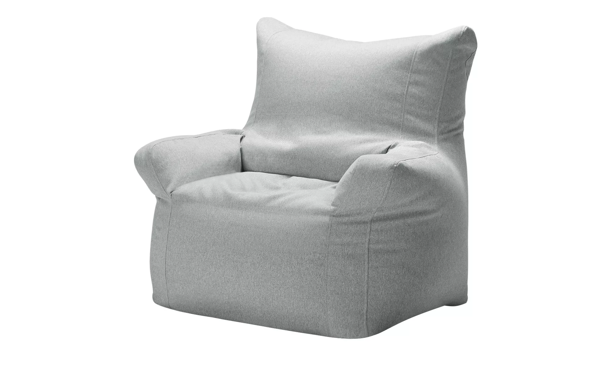 Sitzsack Sessel  Fiete ¦ grau ¦ Maße (cm): B: 97 H: 85 T: 92 Polstermöbel > günstig online kaufen