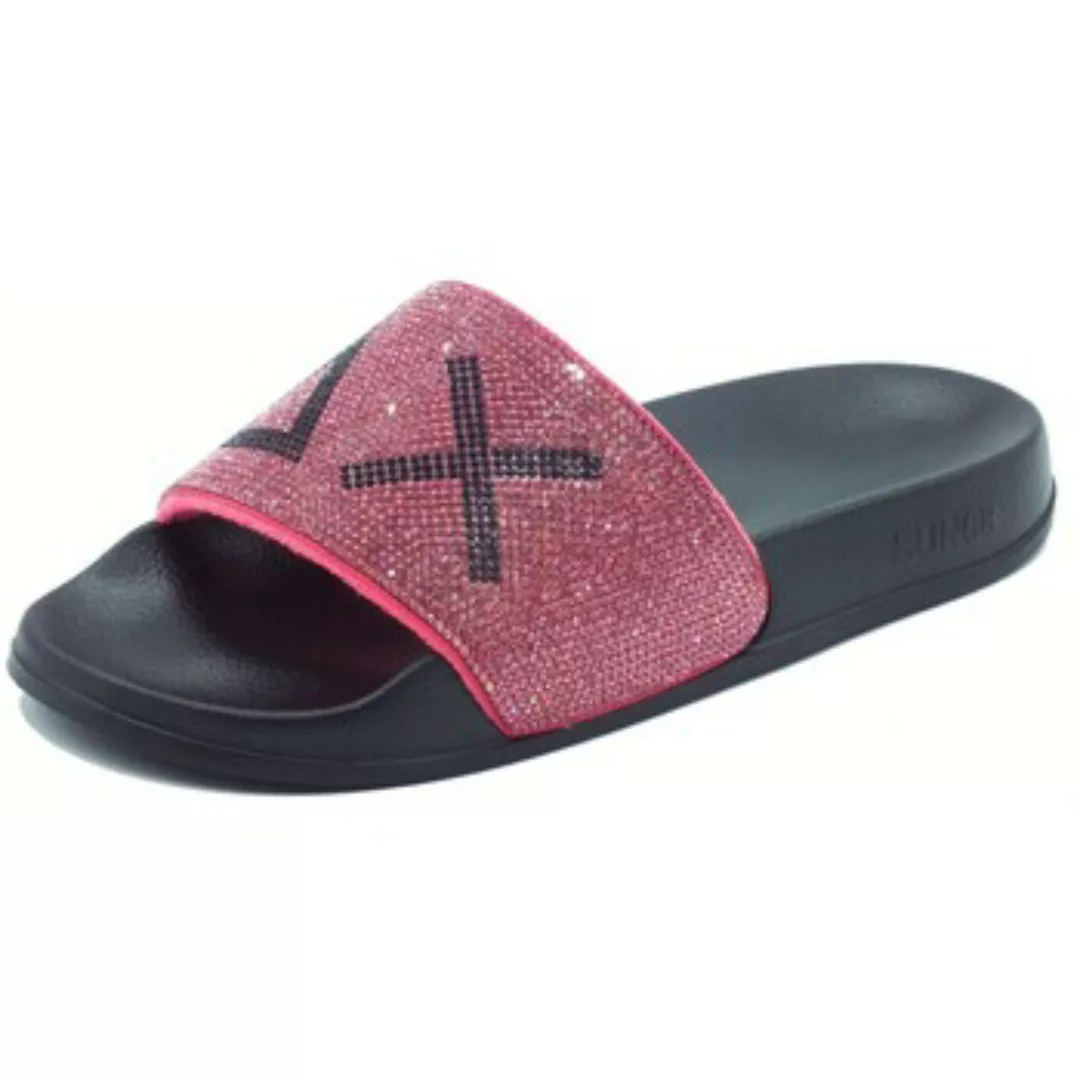 Sun68  Pantoffeln X35205 Slippers Logo Strass Nero günstig online kaufen
