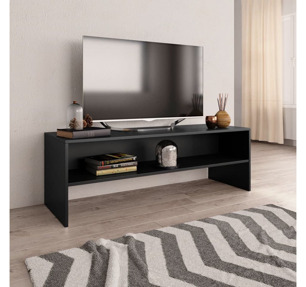 vidaXL TV-Schrank TV-Schrank Schwarz 120 x 40 x 40 cm Spanplatte Lowboard günstig online kaufen