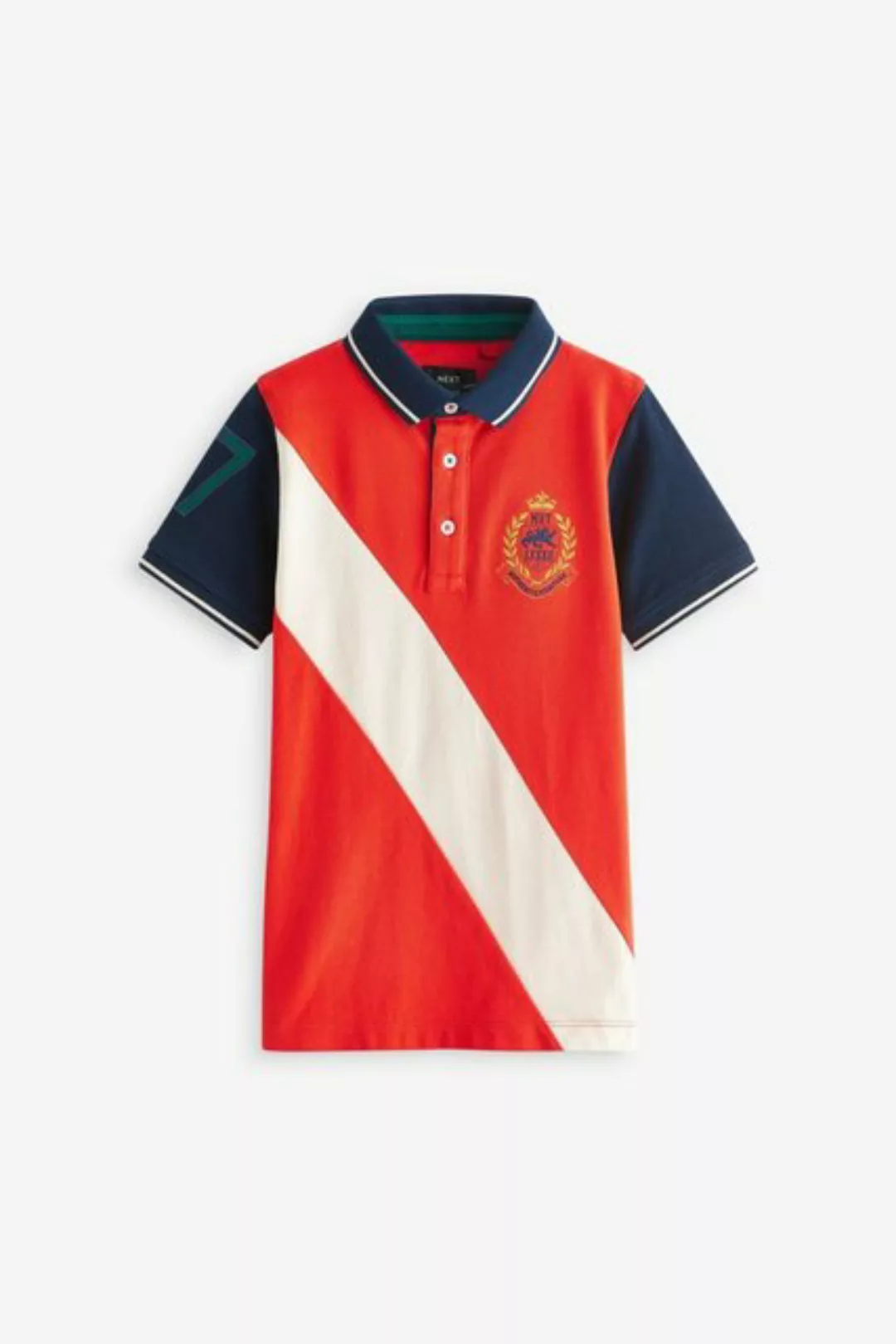 Next Poloshirt Poloshirt mit besticktem Heritage-Aufnäher (1-tlg) günstig online kaufen