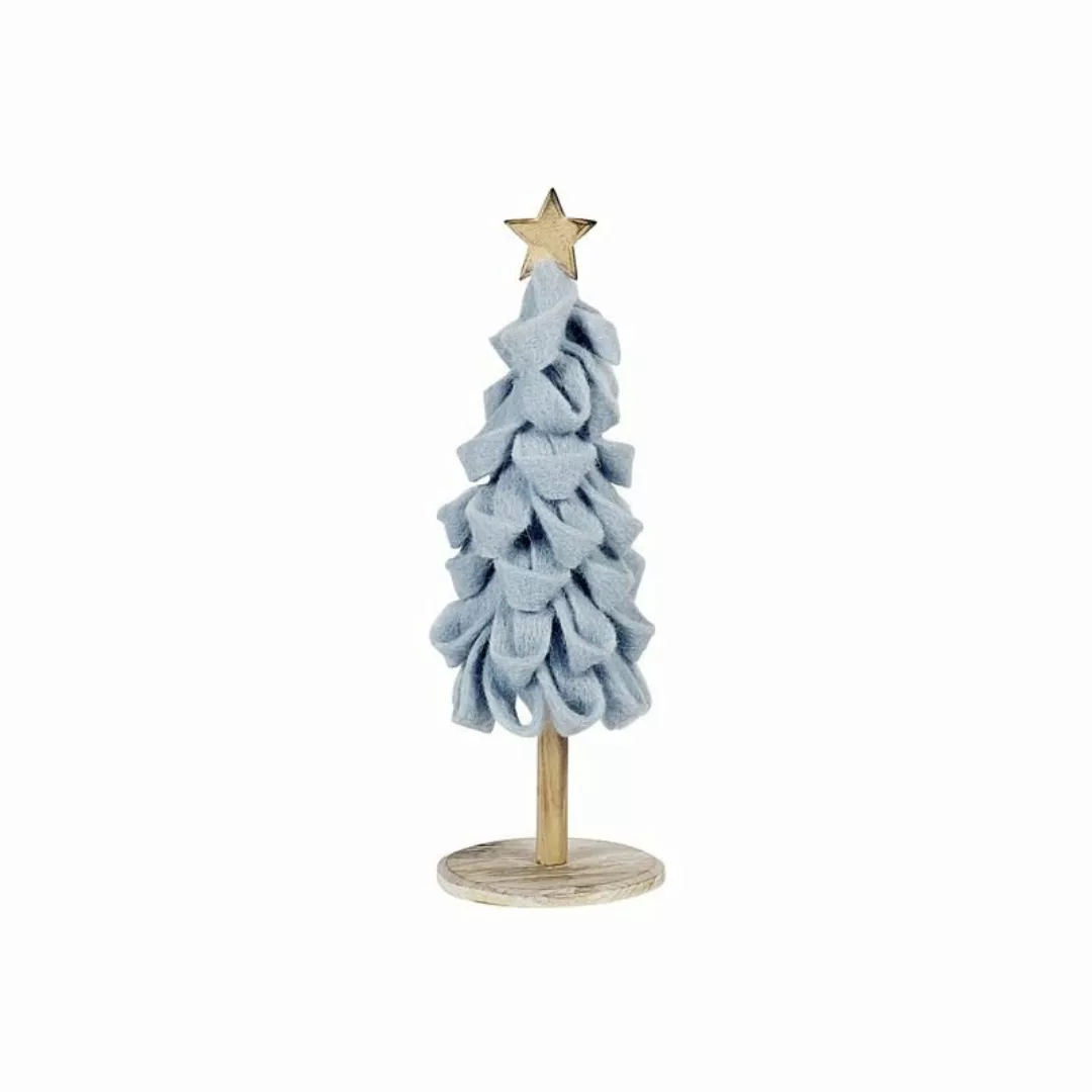 EK weihnachtliche Deko-Ideen Holztanne Wolle blau 51 cm (442885) NEU günstig online kaufen