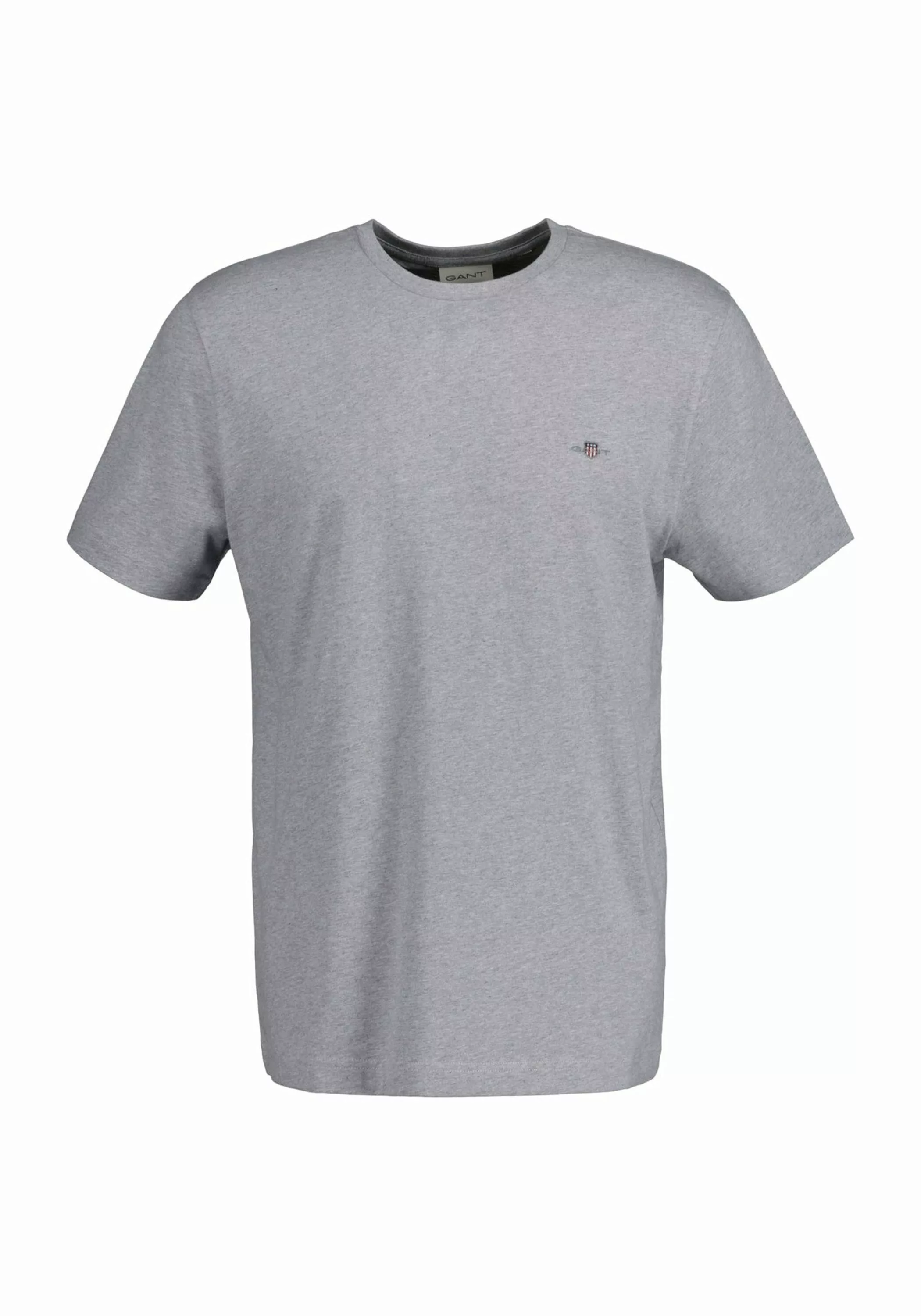 Gant T-Shirt "SLIM SHIELD V-NECK T-SHIRT", mit einer kleinen Logostickerei günstig online kaufen