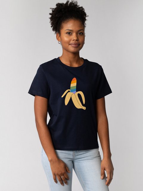 wat? Apparel T-Shirt Rainbow Banana günstig online kaufen