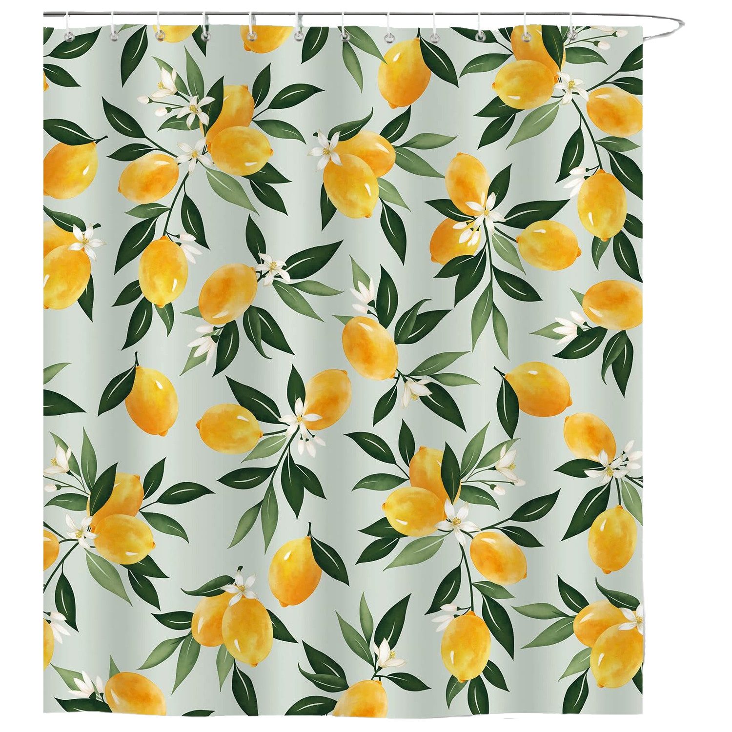 Coonoor Duschvorhang mit Fruchtmuster-Design, Anti-Schimmel, wasserdichtes günstig online kaufen