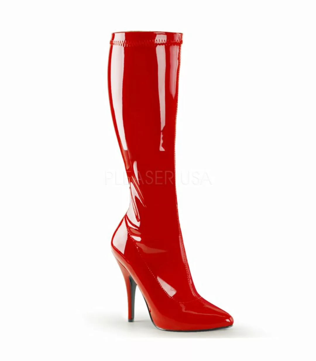 Stiefel SEDUCE-2000 - Lack Rot (Schuhgröße: EUR 42) günstig online kaufen