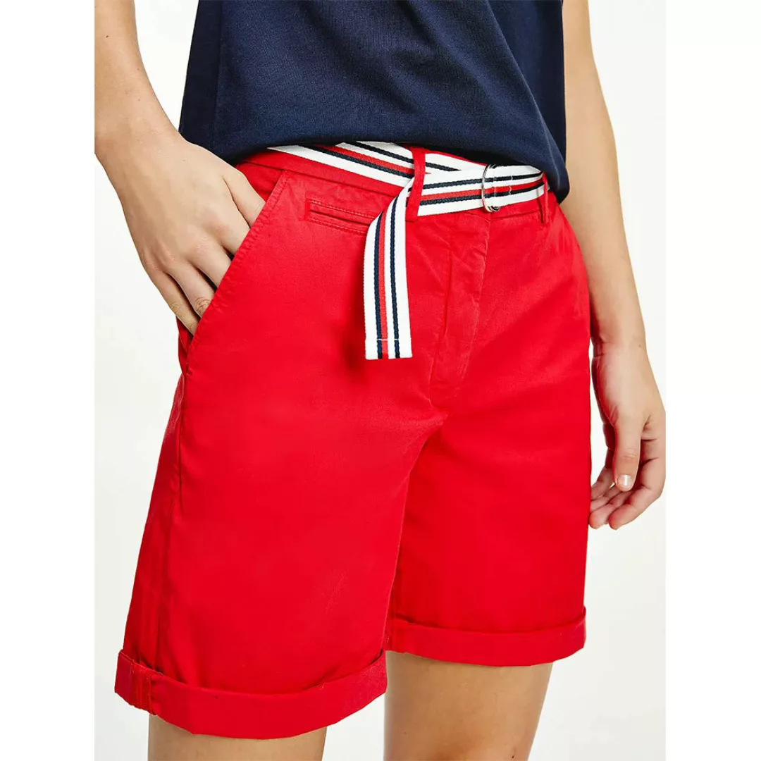 Tommy Hilfiger Mid Rise Chino Shorts 38 Primary Red günstig online kaufen