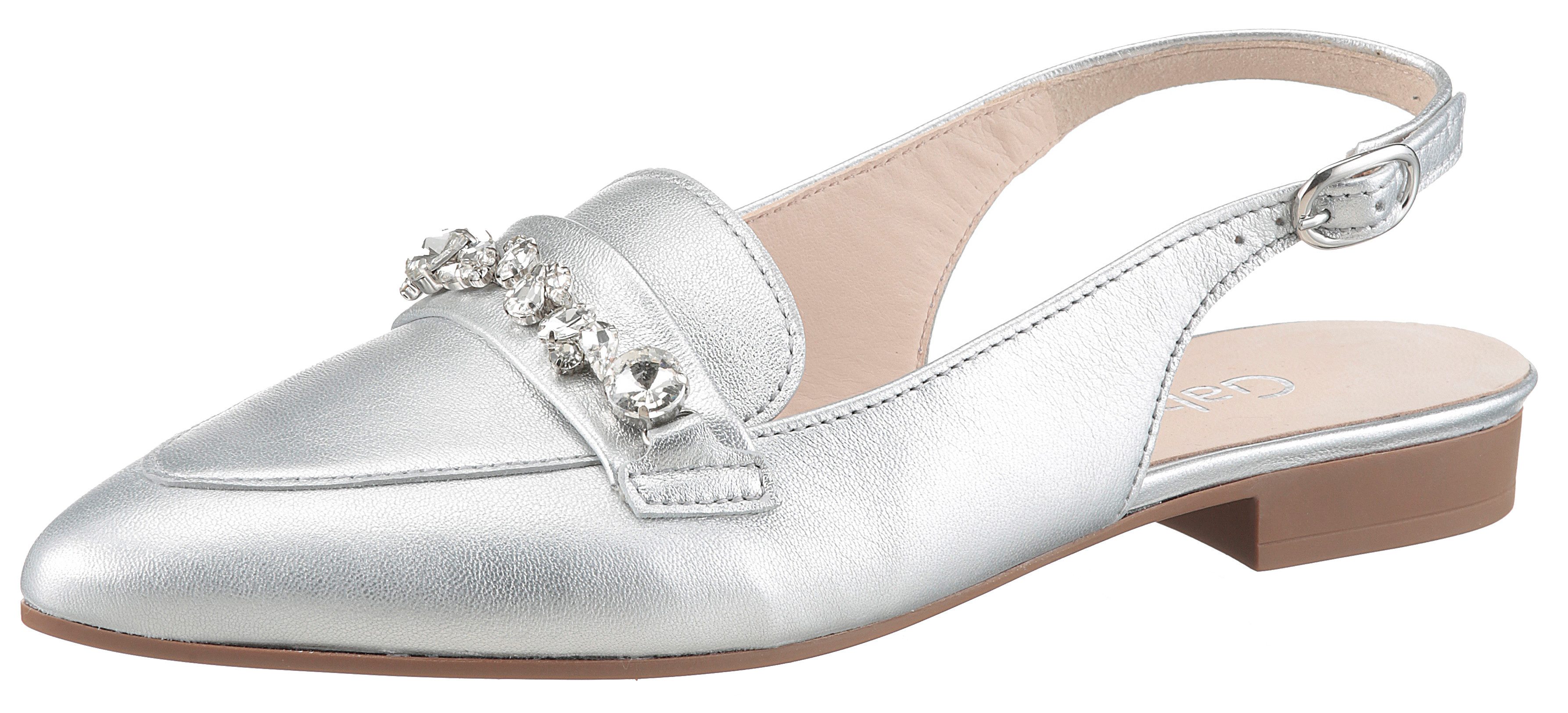Gabor Slingpumps, Blockabsatz, Abendschuh, Festtagsschuh in günstig online kaufen