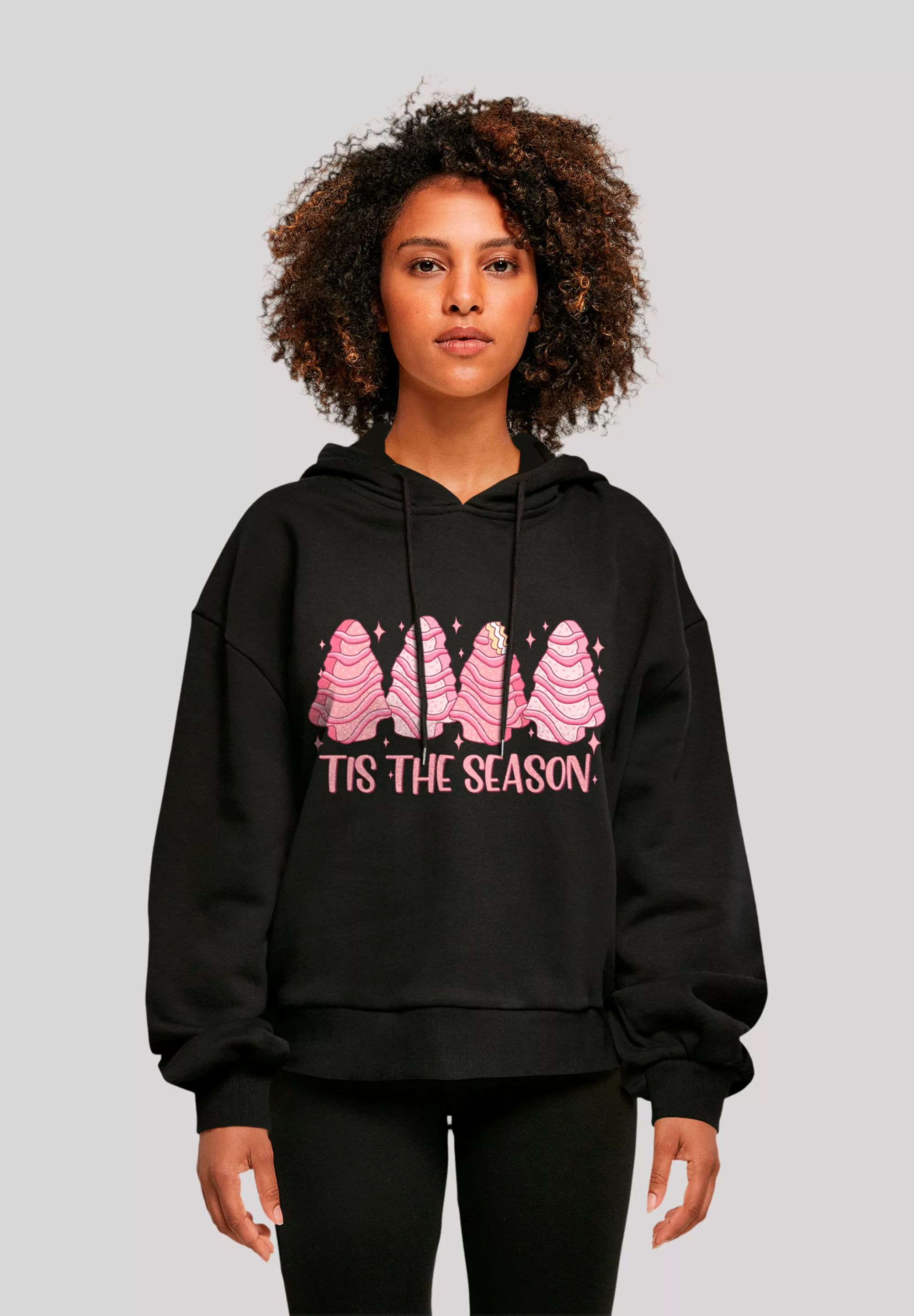 F4NT4STIC Kapuzenpullover "Pink Weihnachten Cake Tis The Season", Premium Q günstig online kaufen