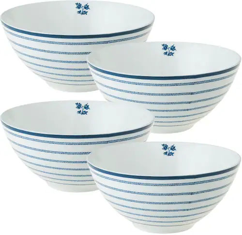 LAURA ASHLEY BLUEPRINT COLLECTABLES Schale »Candy Stripe«, 4 tlg., aus Porz günstig online kaufen