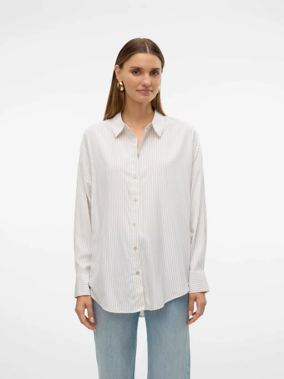 Vero Moda Funktionsbluse VMNORA (1-tlg) Falten günstig online kaufen