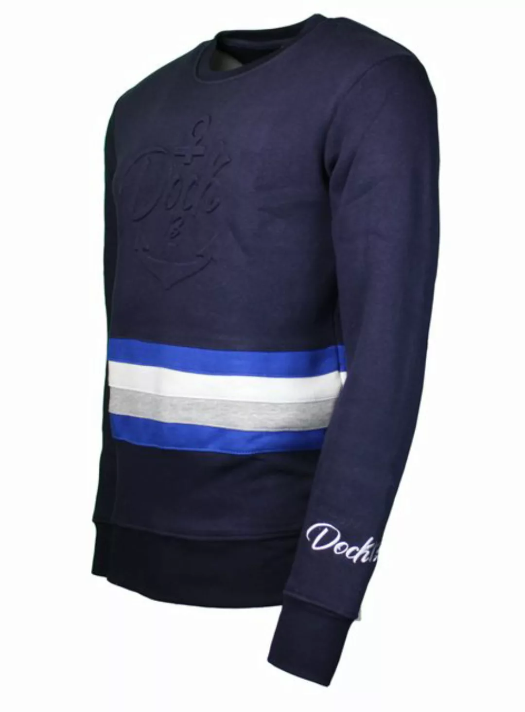 Dock13 Sweatshirt Dock13 Sweatshirt „Zinnowitz“ im maritimen Style "Dunkelb günstig online kaufen