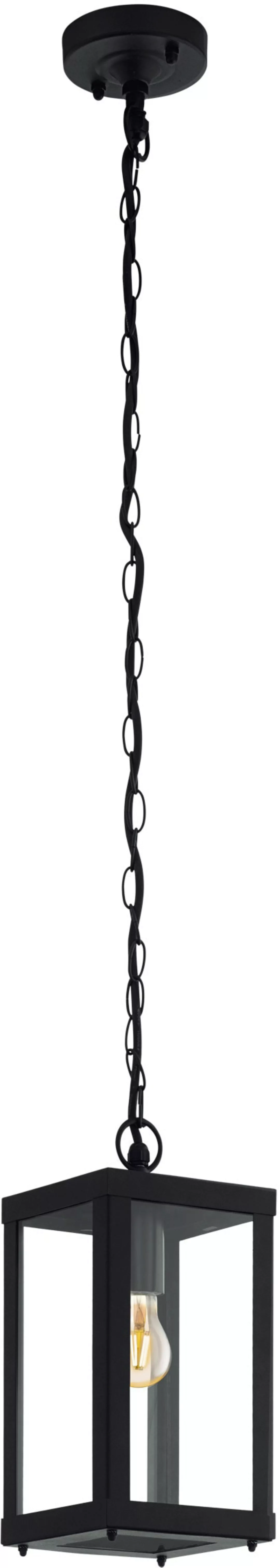 EGLO Außen-Deckenleuchte "ALAMONTE 1", E27, schwarz / L15 x H128,5 x B15 cm günstig online kaufen