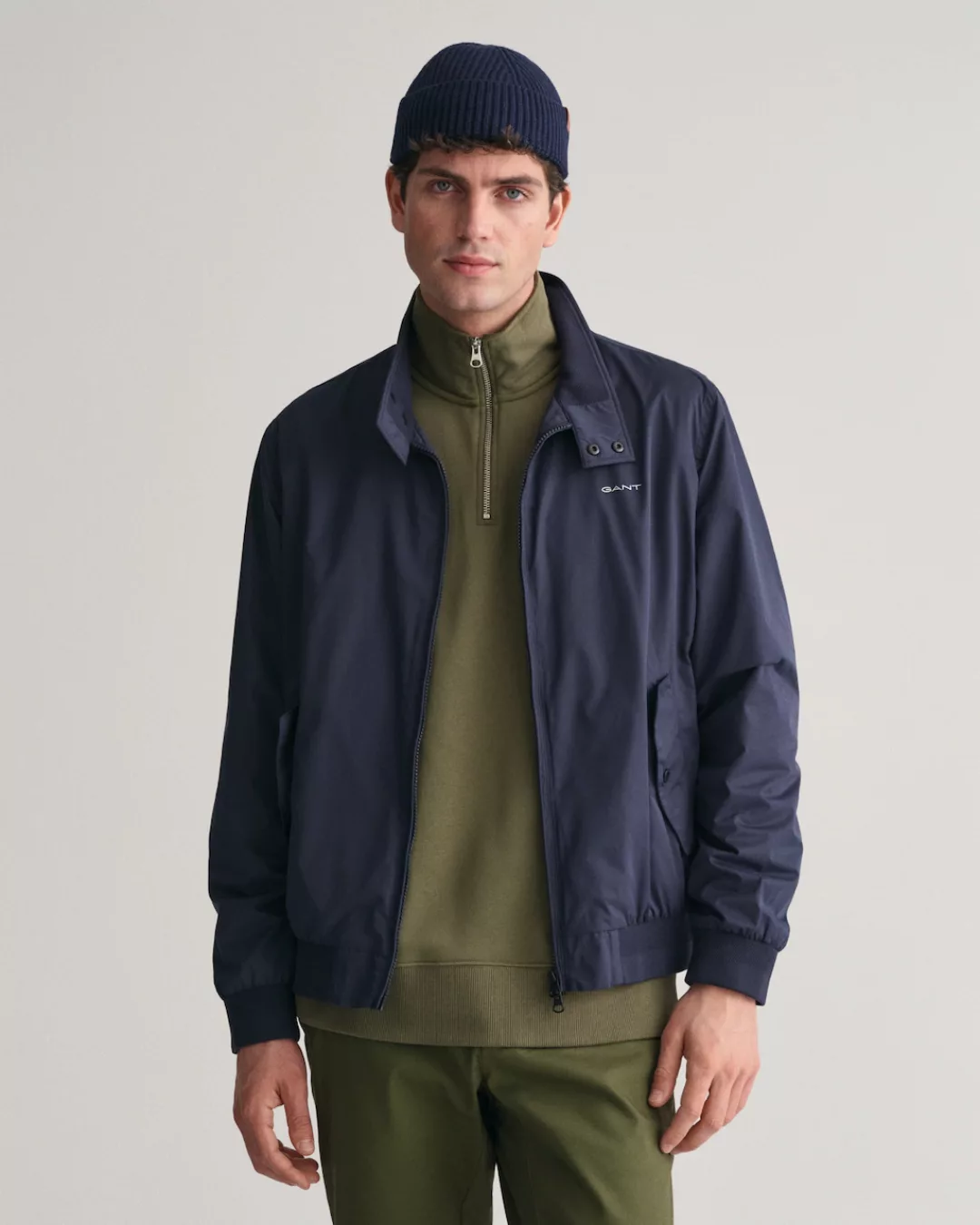 Gant Blouson "Leichte, taillierte Jacke, wetterbeständige Harrington Jacke günstig online kaufen