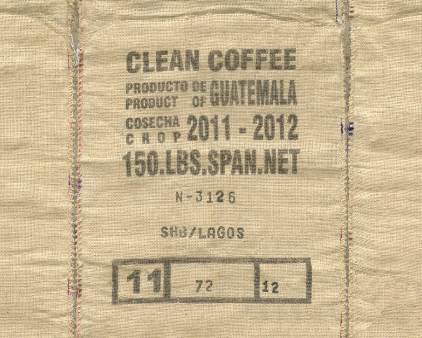 Fototapete "Kaffeesack" 4,00x2,50 m / Glattvlies Perlmutt günstig online kaufen