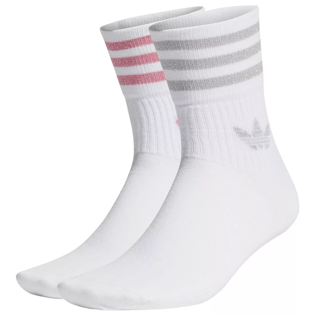 Adidas Originals Mid Cut Glt Socken EU 46-48 White / Grey Two / Rose Tone günstig online kaufen