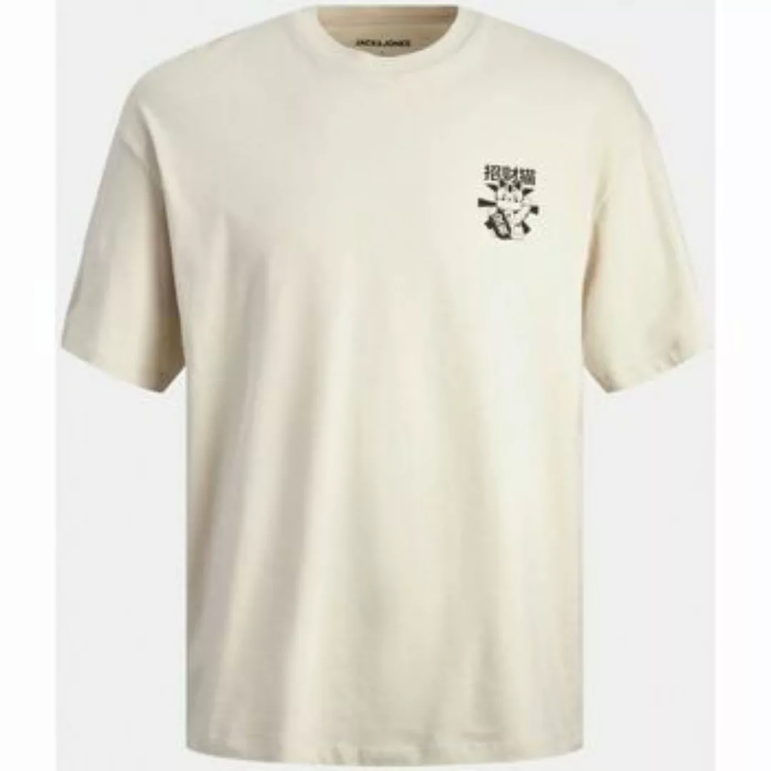 Jack & Jones  T-Shirts & Poloshirts 12249223 DIRK-MOONBEAM günstig online kaufen