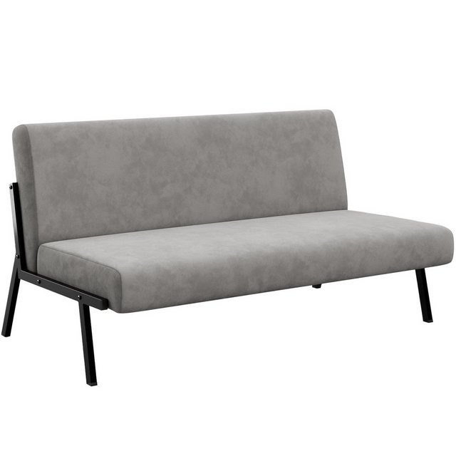 Dripex Sofa Sofa 2 Sitzer Stoffsofa Modern mit Metallrahmen 112 x 75 x 68 c günstig online kaufen