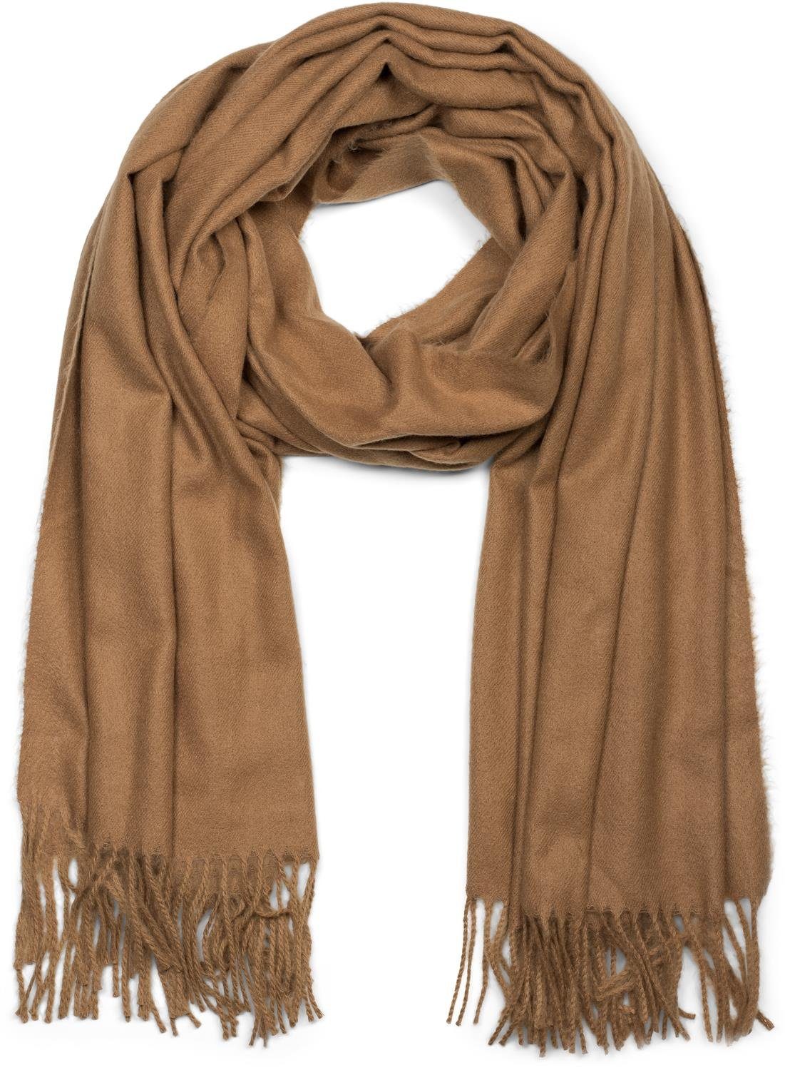 styleBREAKER Modeschal Weicher Schal Uni mit günstig online kaufen