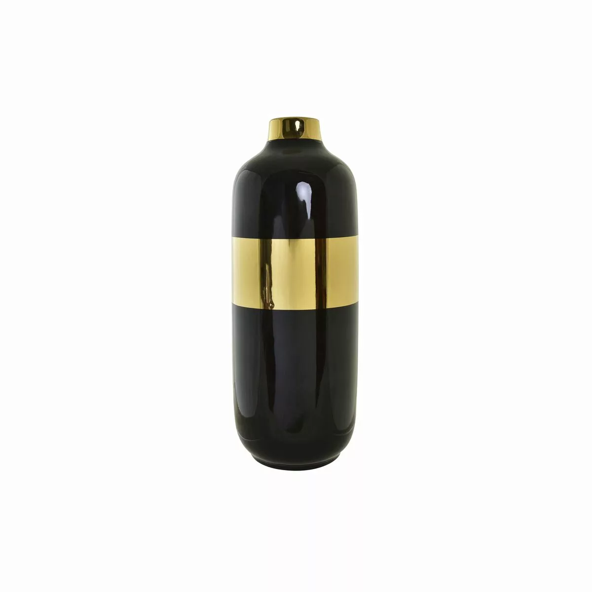 Vase Dkd Home Decor Porzellan Golden Zweifarbig Moderne (16 X 16 X 41 Cm) günstig online kaufen