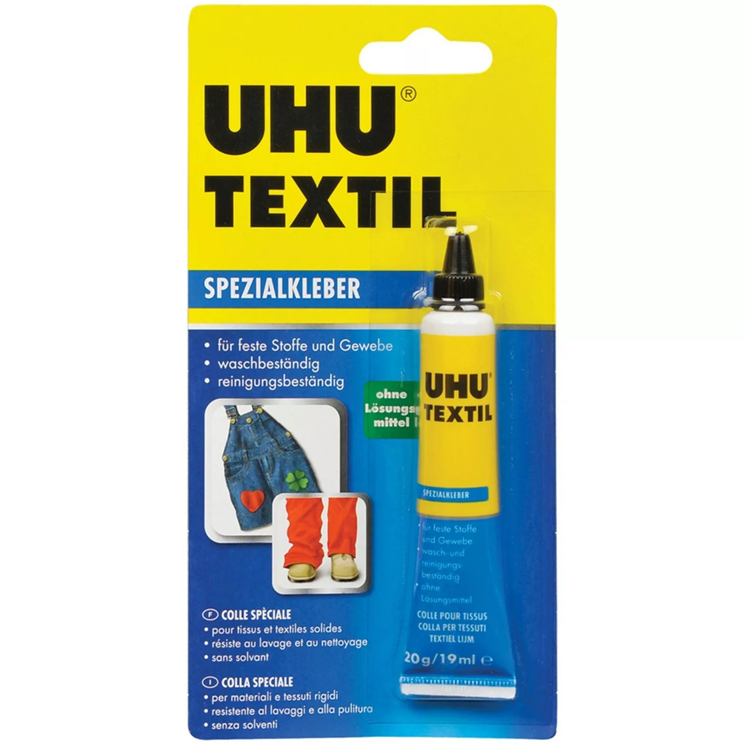 Uhu Textil Spezialkleber Transparent 20 g günstig online kaufen