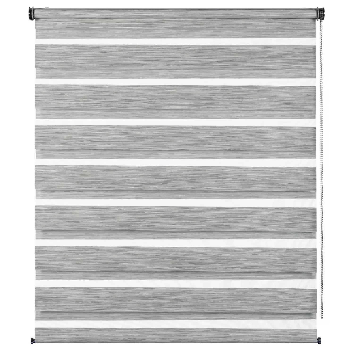 Gardinia Doppelrollo de Luxe 100 cm x 180 cm Grau günstig online kaufen