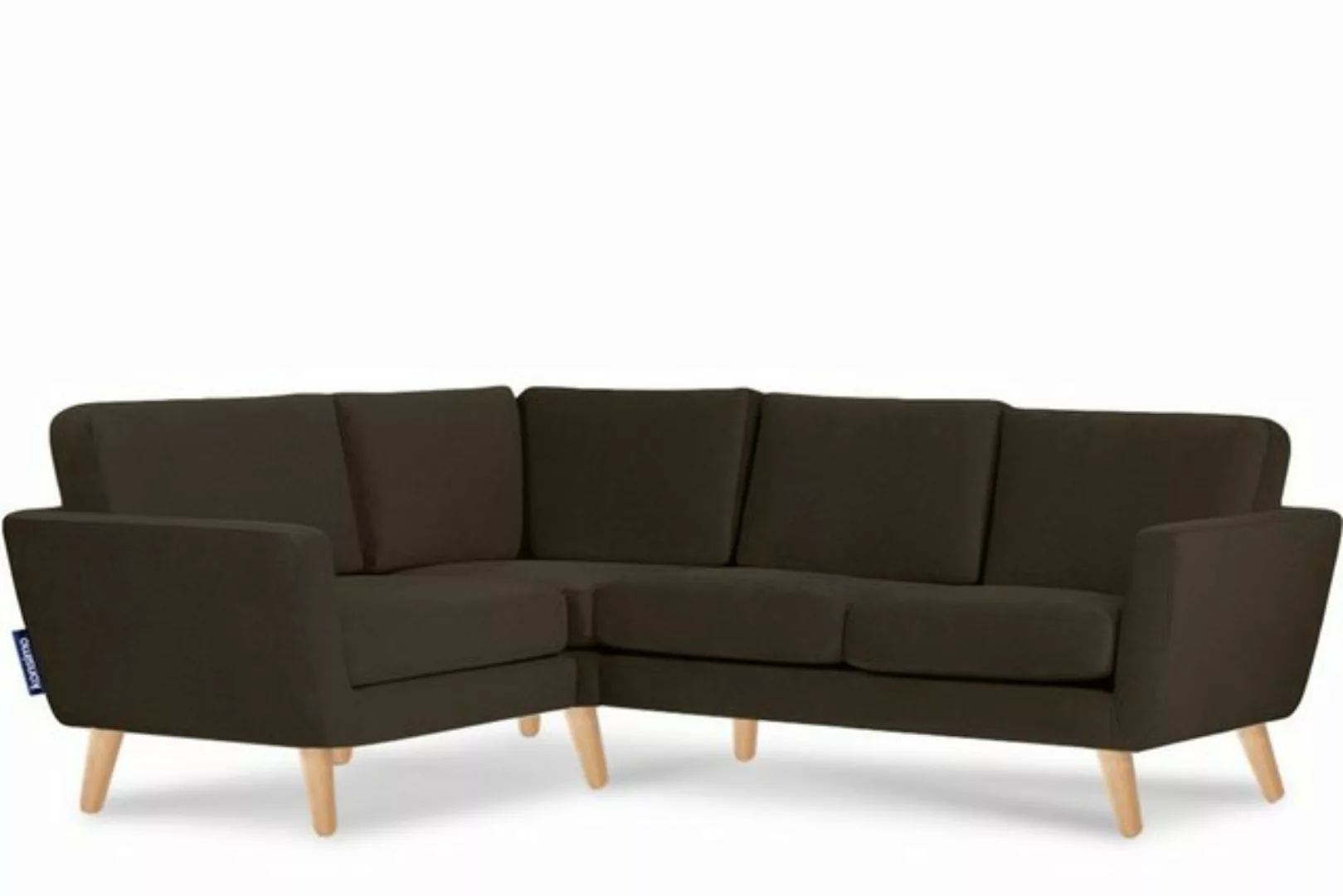 Konsimo Ecksofa TAGIO Linke Eckcouch, Scandi-Stil, mit Armlehnen, Made in E günstig online kaufen