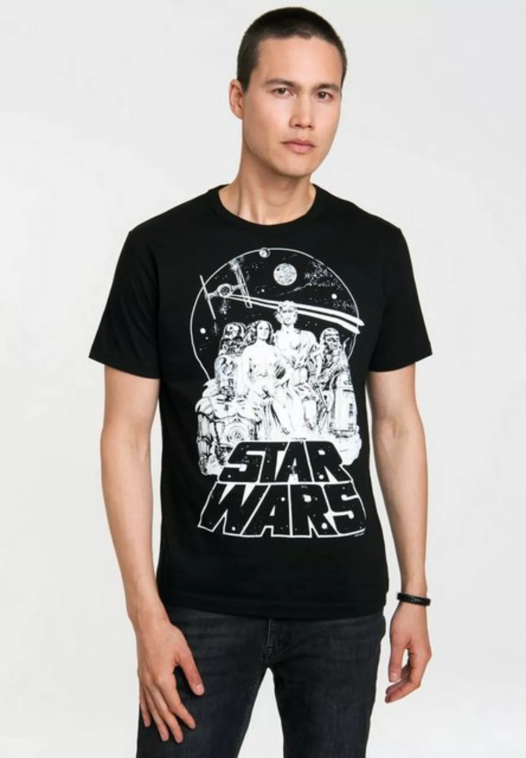 LOGOSHIRT T-Shirt "Krieg der Sterne - Classic", mit coolem Star Wars-Druck günstig online kaufen