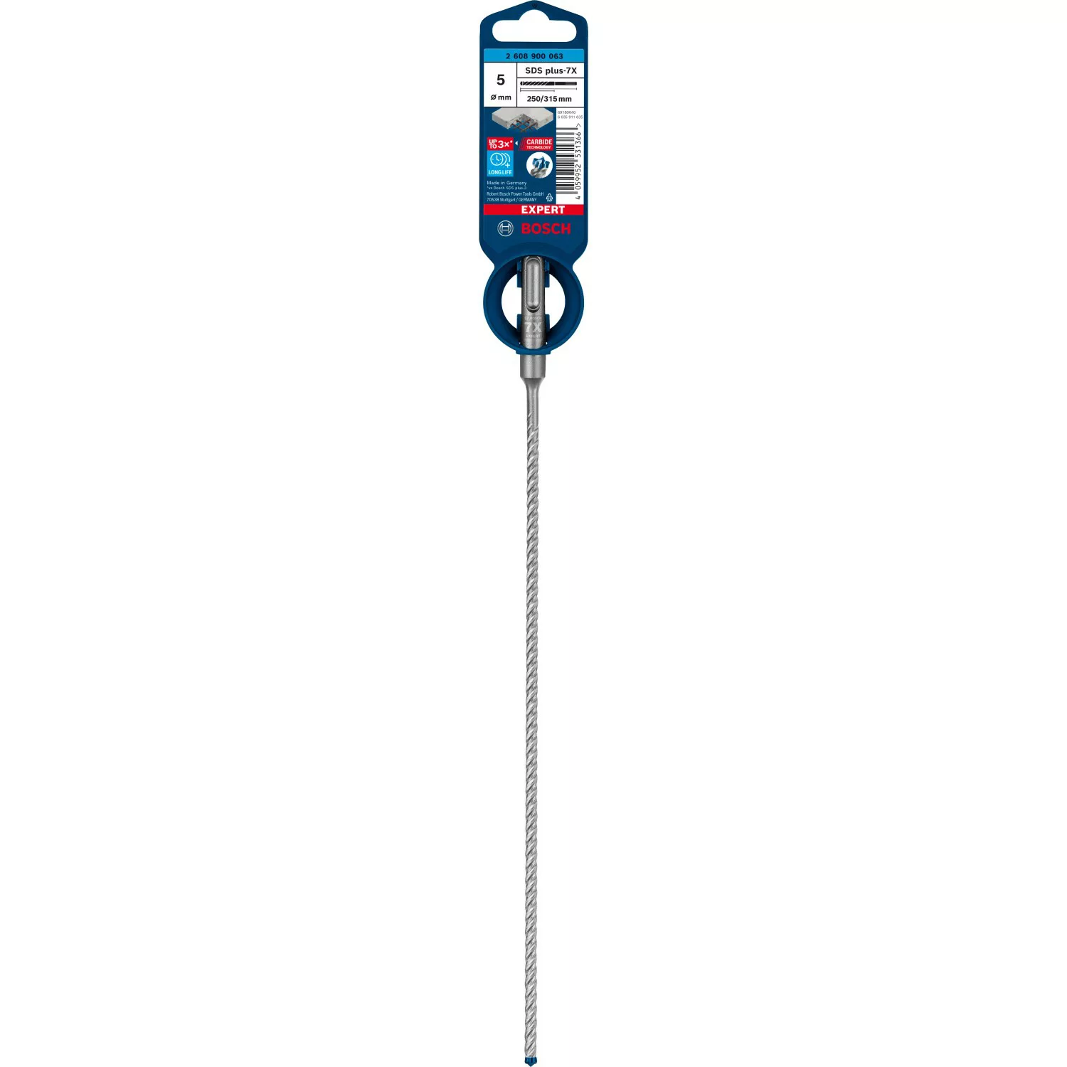 Bosch Expert Hammerbohrer SDS Plus-7X 5 mm x 250 mm x 315 mm günstig online kaufen