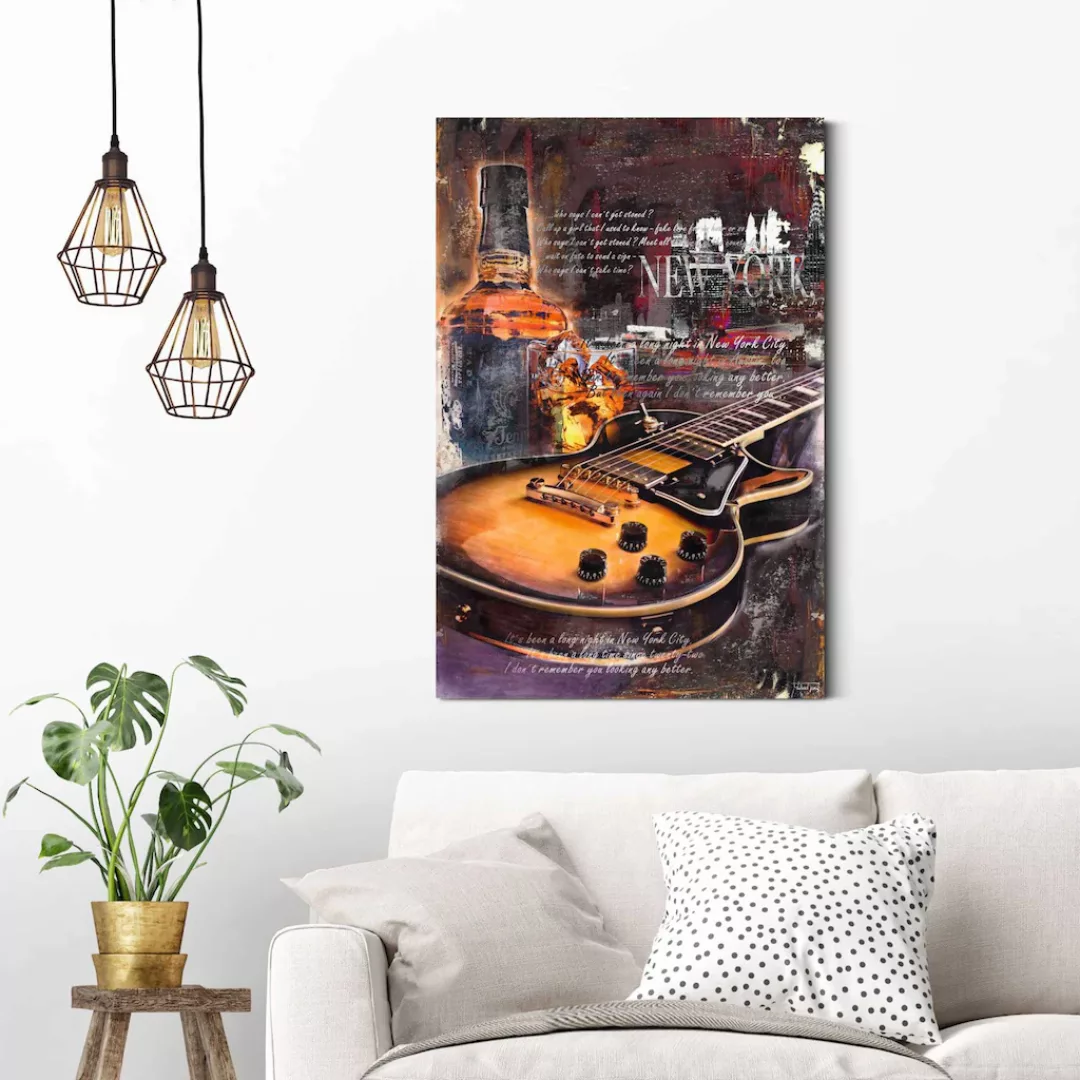 Reinders Deco-Panel "Gitarre & Whiskey", 60/90 cm günstig online kaufen