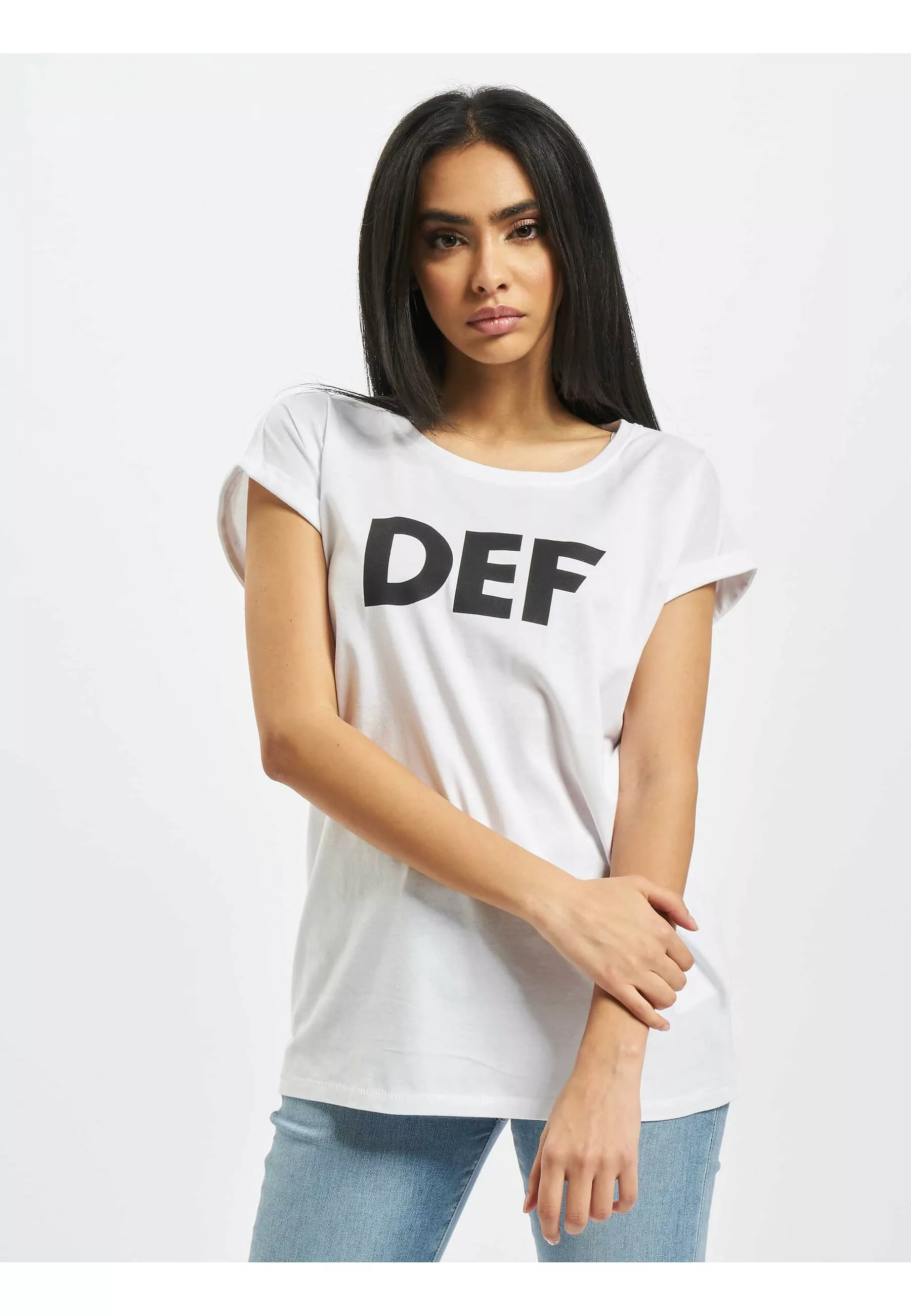 DEF Kurzarmshirt "DEF Damen Sizza T-Shirt" günstig online kaufen