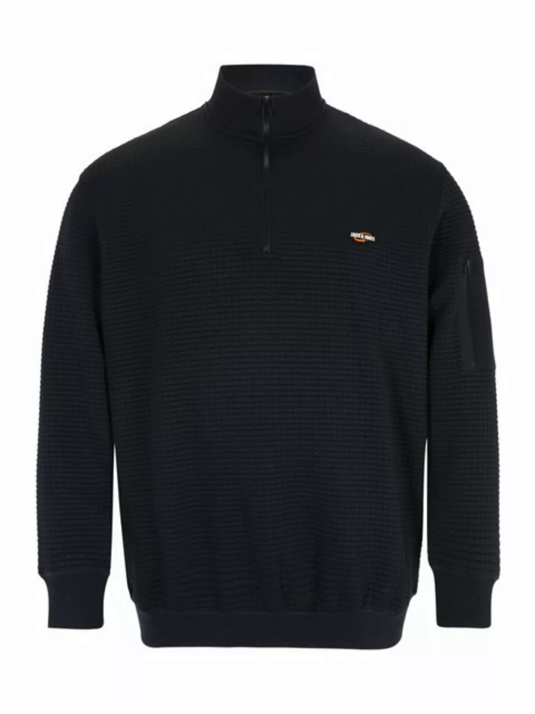 Jack & Jones Plus Sweatshirt BLACK (1-tlg) günstig online kaufen