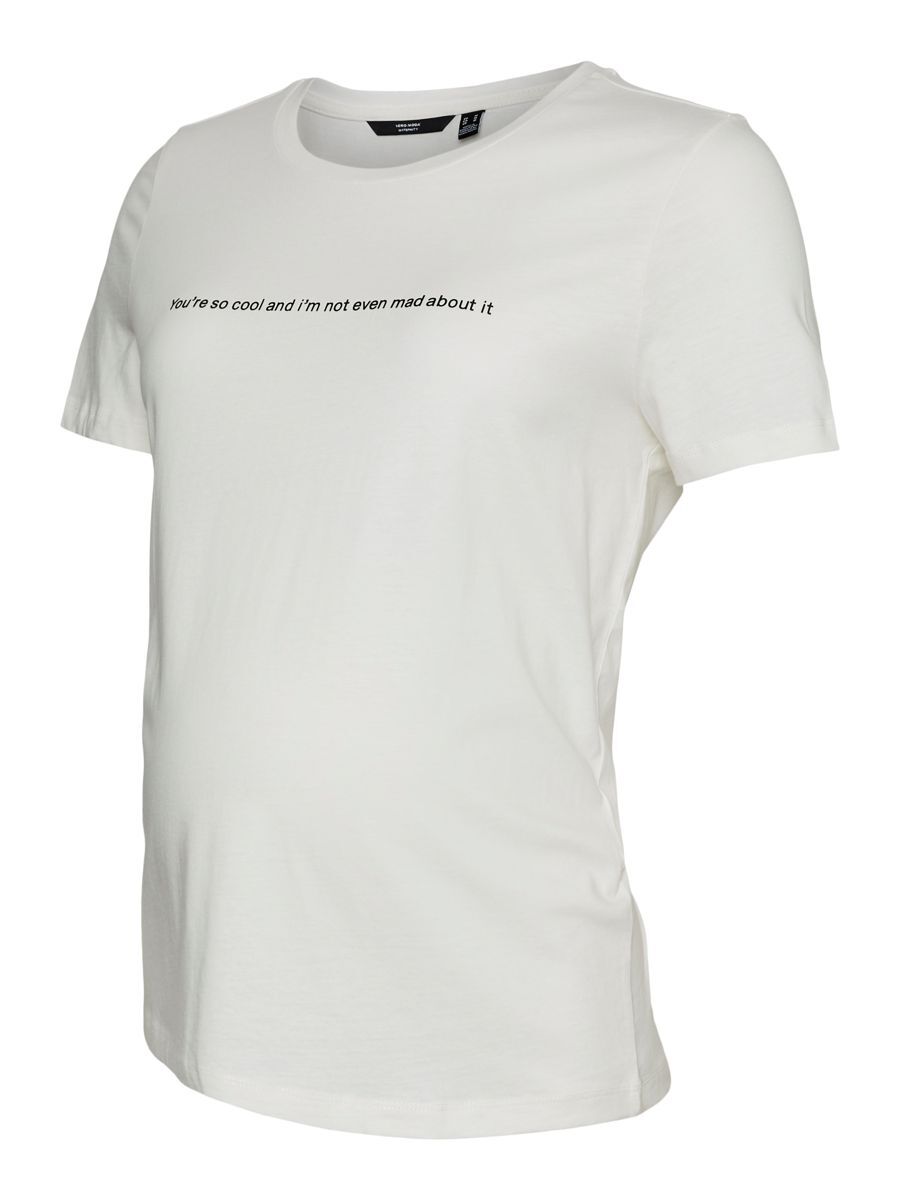 MAMA.LICIOUS Vmmbiaolly Umstands-t-shirt Damen White günstig online kaufen