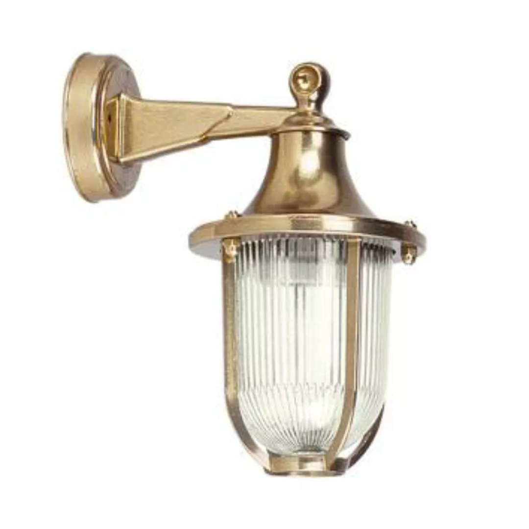 Messing Wandlampe IP64 Maritim außen Hof THISSEAS günstig online kaufen