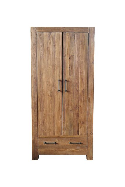 dynamic24 Garderobenschrank Garderobenschrank BANDA Teak natur günstig online kaufen