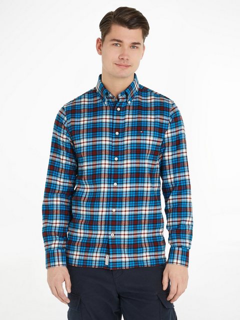 Tommy Hilfiger Karohemd BRUSHED TOMMY TARTAN SMALL SHIRT günstig online kaufen