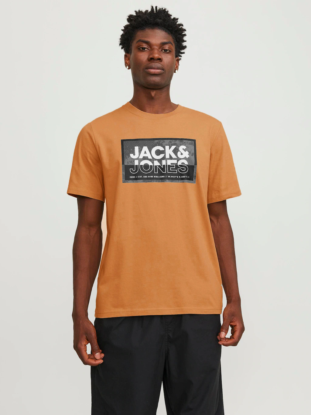 Jack & Jones Kurzarmshirt "JCOLOGAN TEE SS CREW NECK SS24 LN" günstig online kaufen