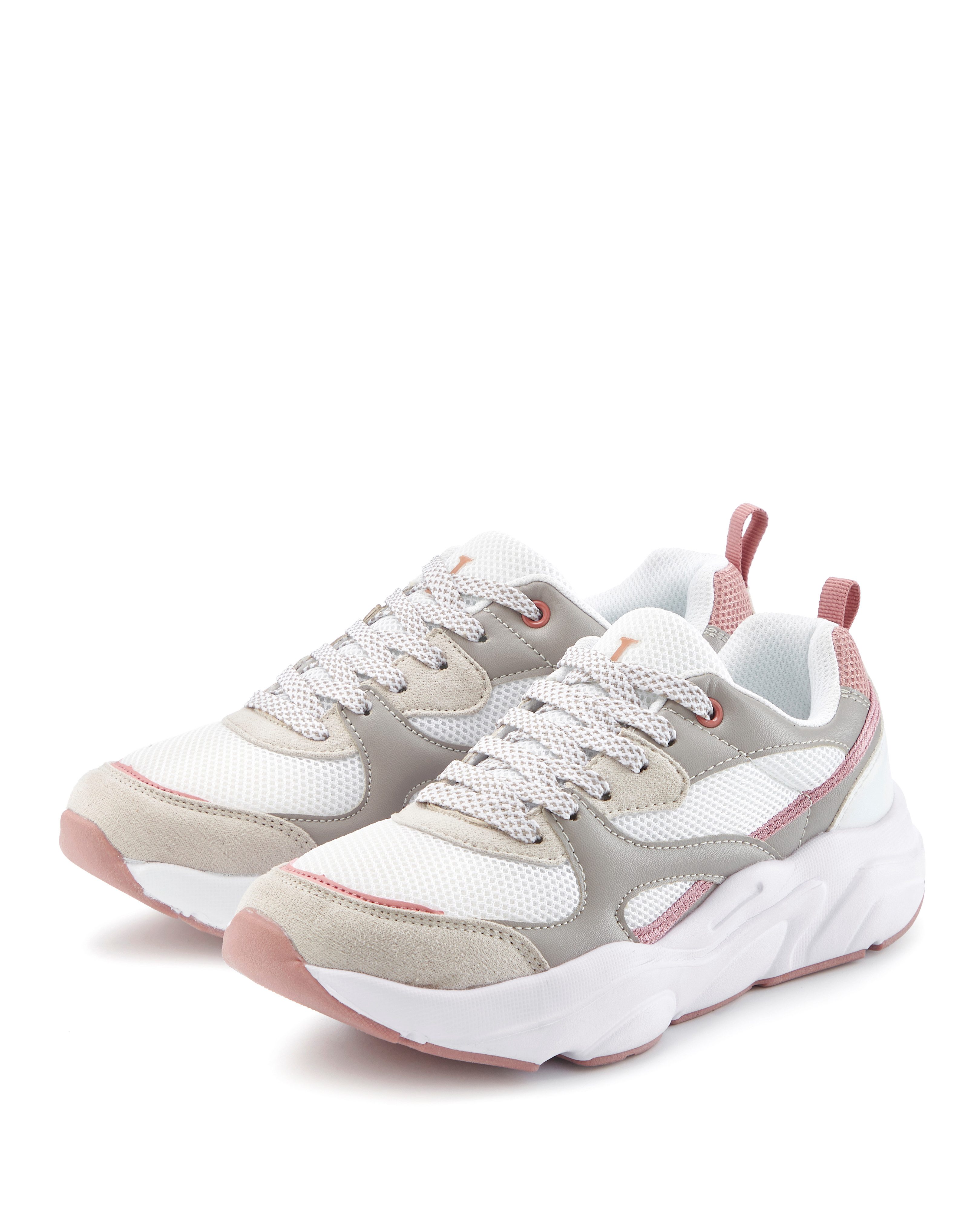 LASCANA Sneaker mit ultraleichter Chunky-Sohle, Schnürhalbschuh, günstig online kaufen