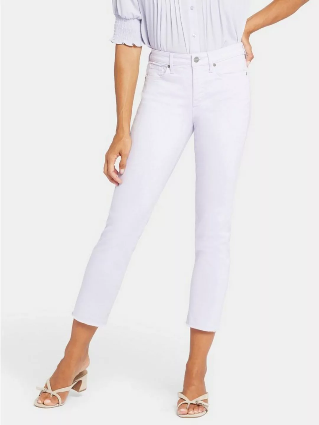 NYDJ 7/8-Jeans Sheri Ankle Fray Hem Schlankmachende Passform günstig online kaufen