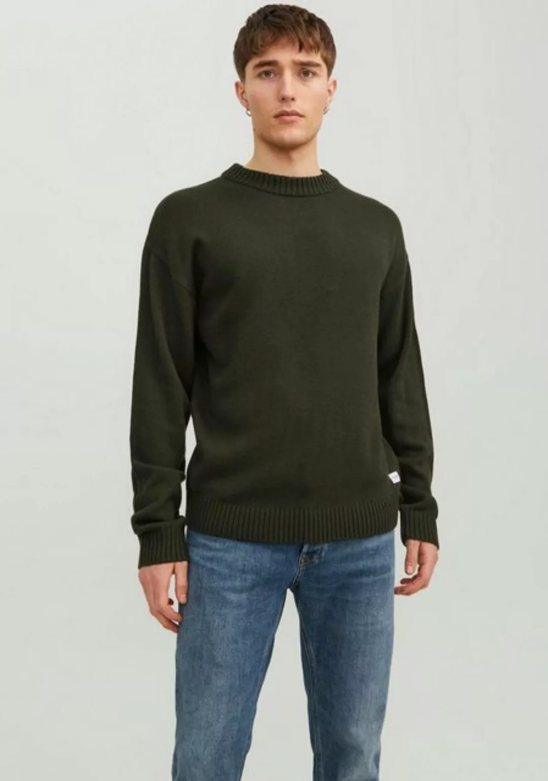 Jack & Jones Rundhalspullover JJEJACK KNIT CREW NECK SN günstig online kaufen