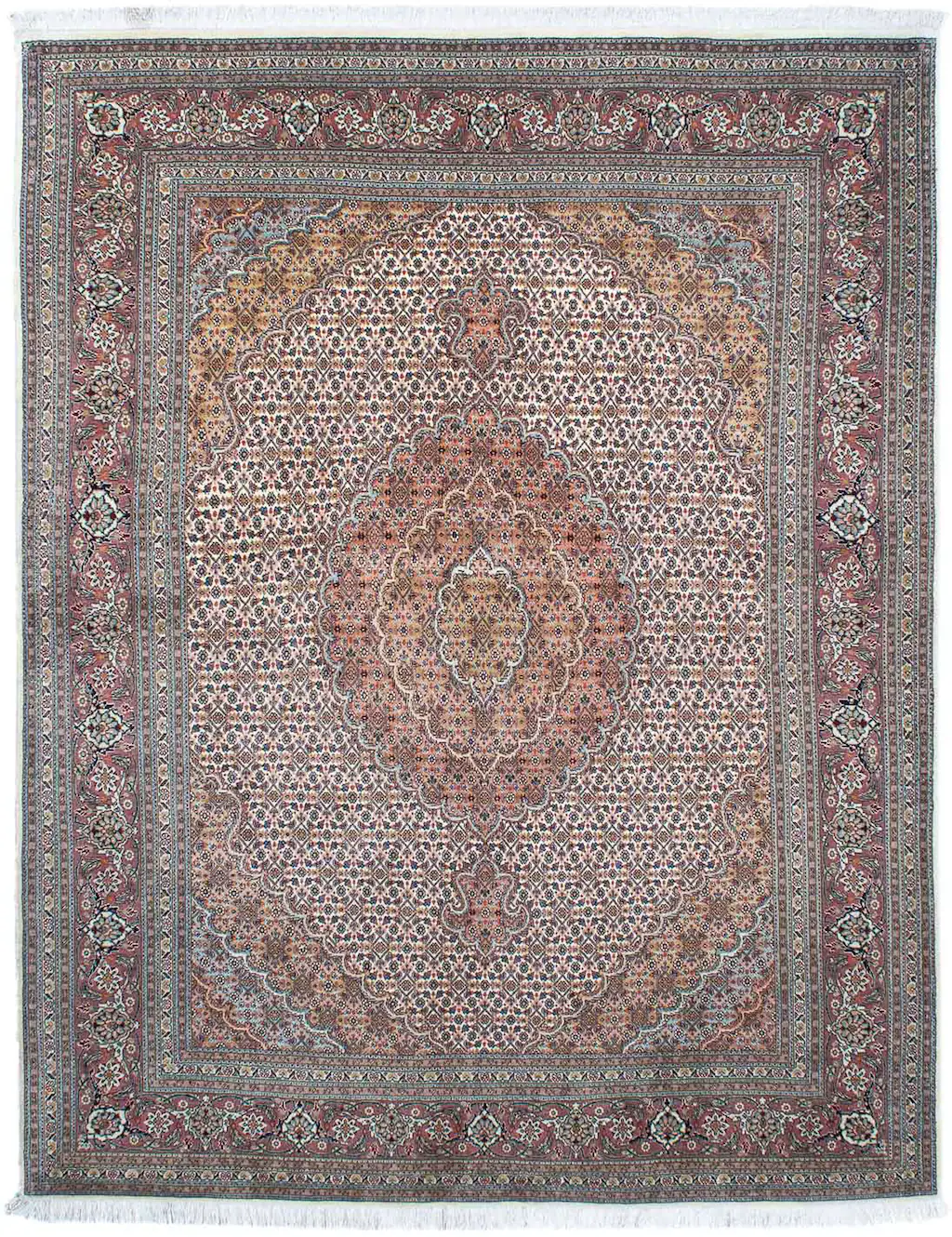 morgenland Orientteppich »Perser - Täbriz - 195 x 151 cm - hellbraun«, rech günstig online kaufen