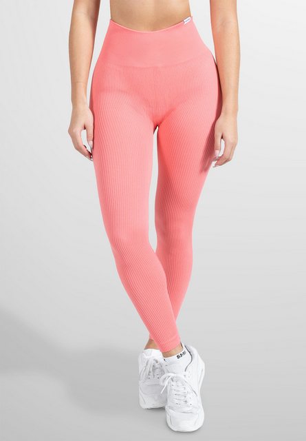 Smilodox Leggings Amaze Ripp, Blickdichte Sporthose aus Rippstoff Yoga & Fi günstig online kaufen