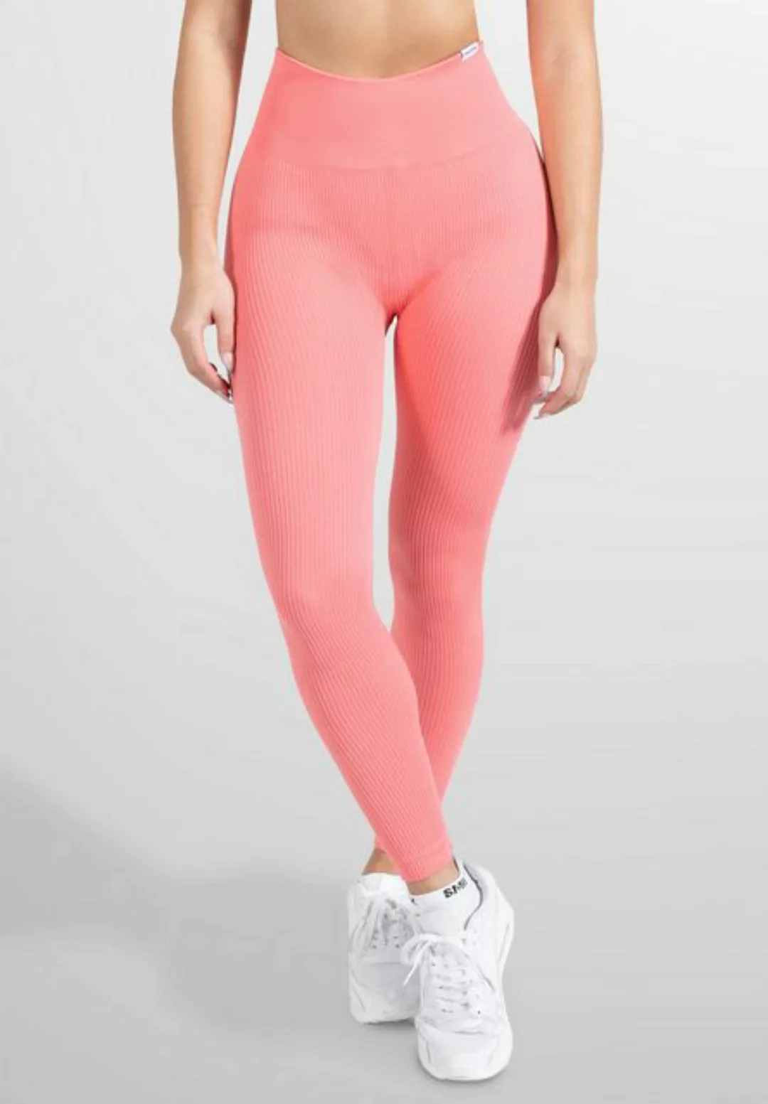 Smilodox Leggings Amaze Ripp, Blickdichte Sporthose aus Rippstoff Yoga & Fi günstig online kaufen