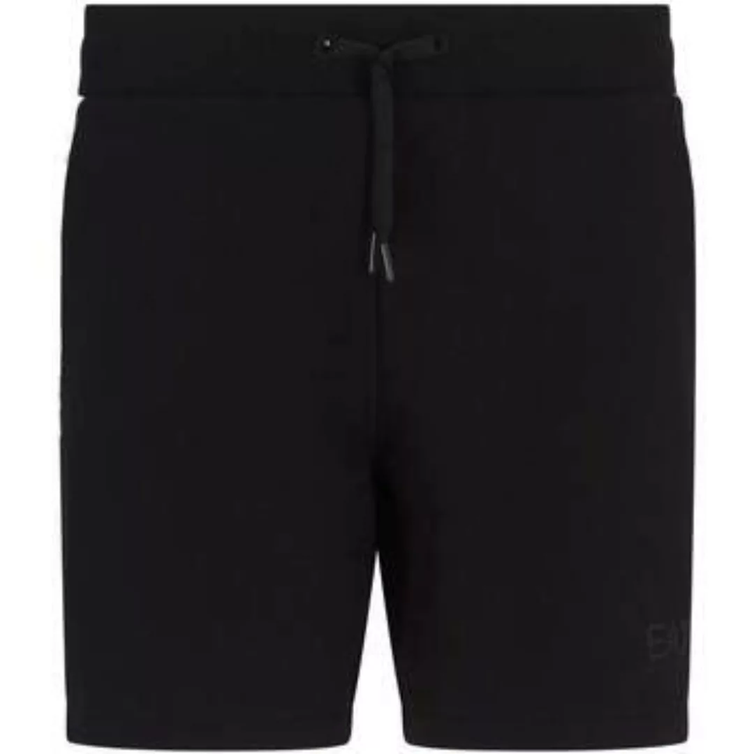 Ea7 Emporio Armani  Shorts Visibility 7 Lines Jersey Shorts Black günstig online kaufen