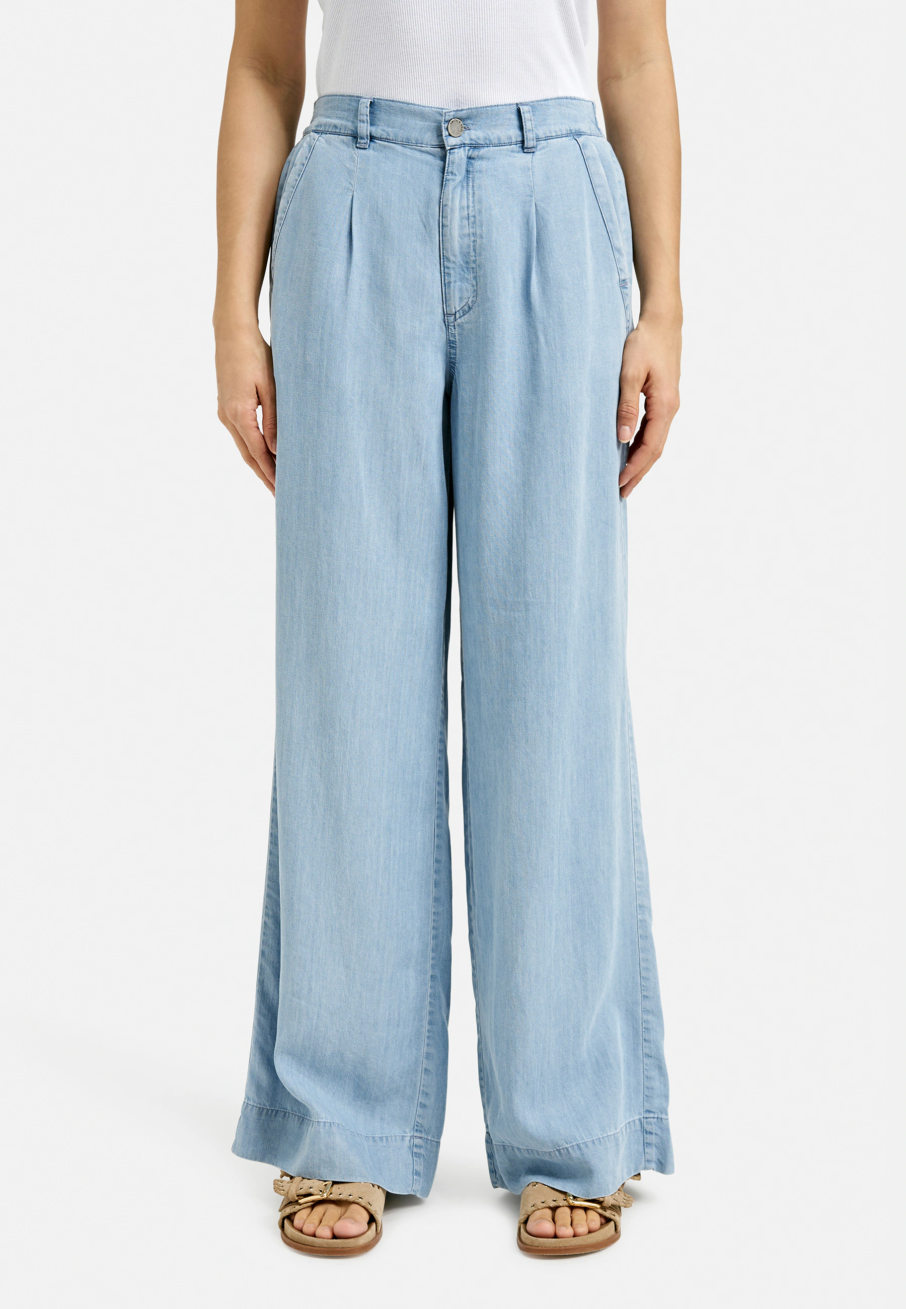 Smith & Soul Bundfaltenhose, mit Elastikbund hinten günstig online kaufen