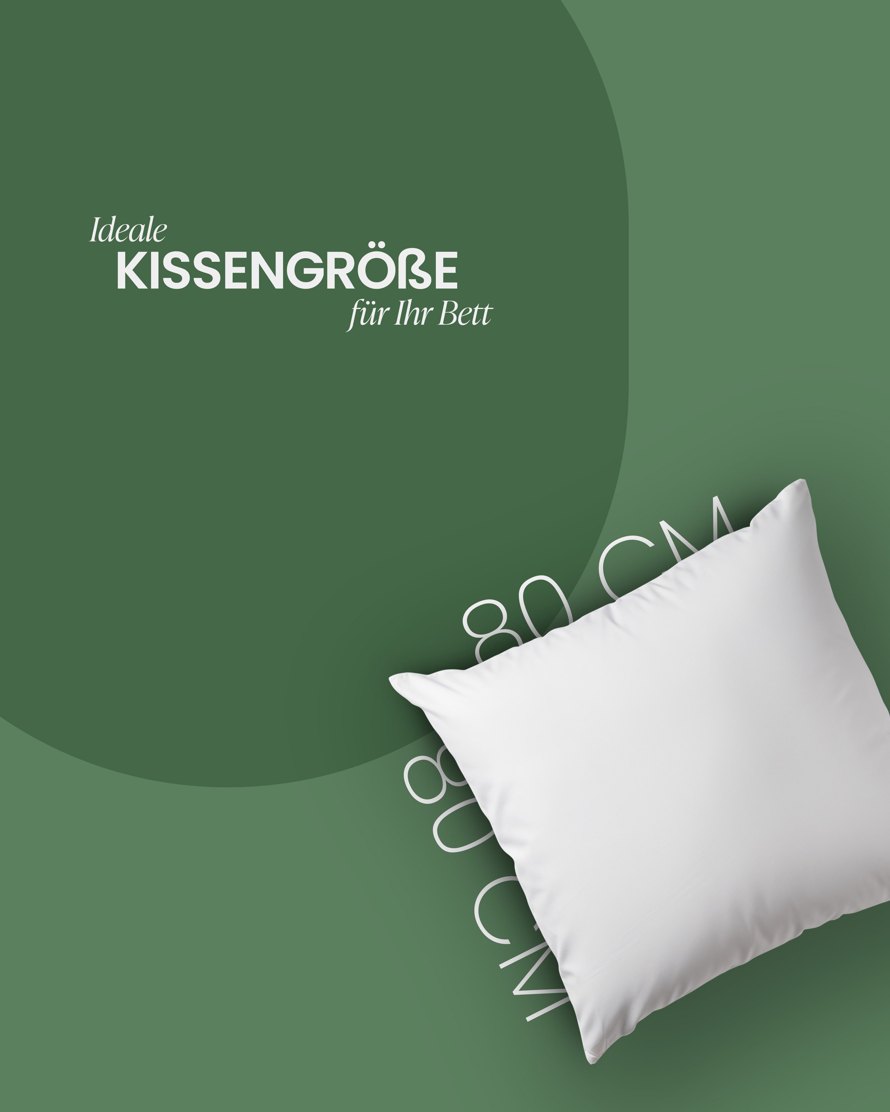 Bestlivings Federkissen Kopfkissen "Tierwohl", Füllung: 100% günstig online kaufen
