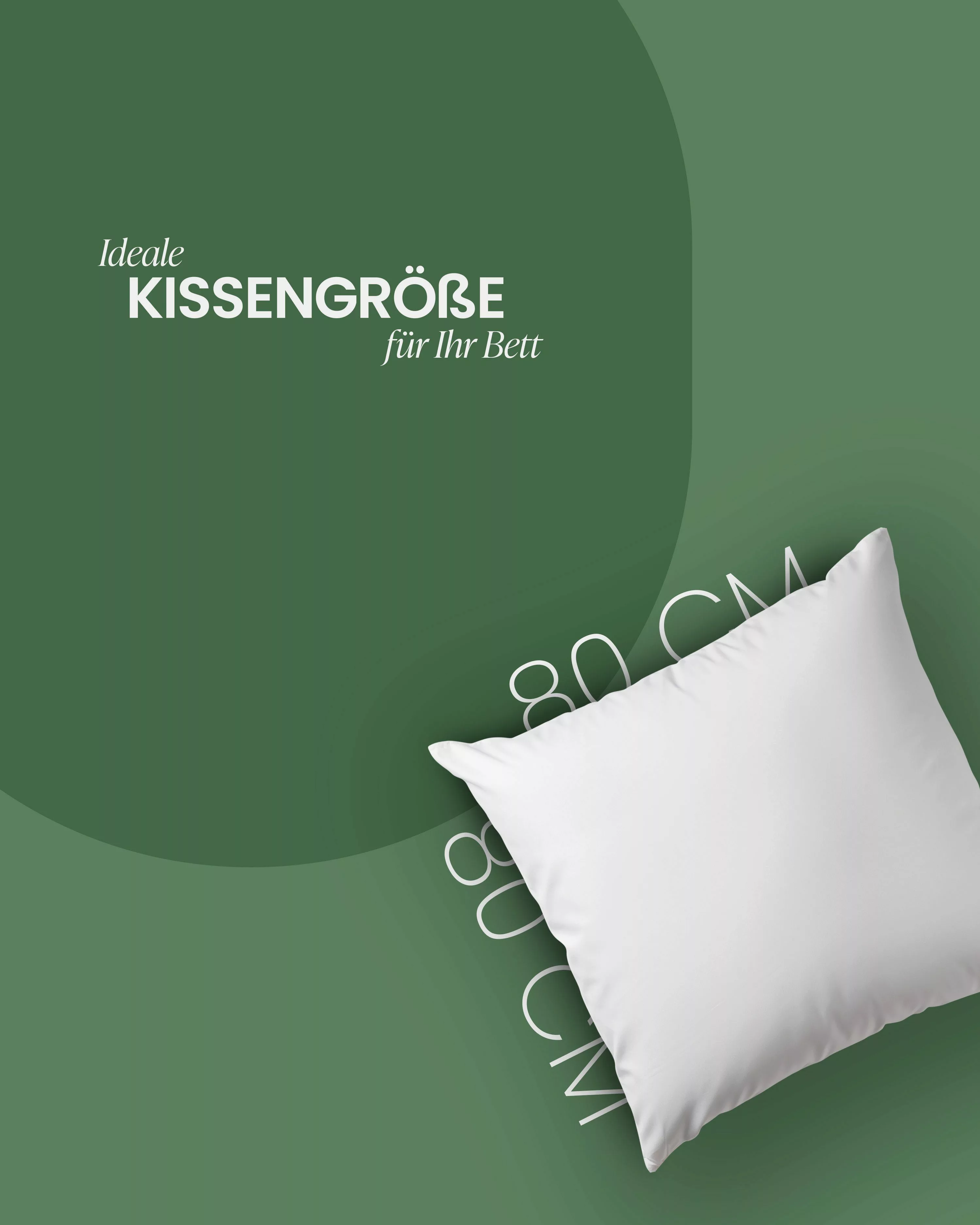 Bestlivings Federkissen Kopfkissen "Tierwohl", Füllung: 100% günstig online kaufen