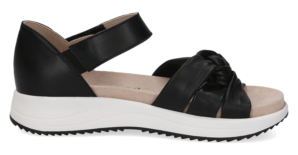 Caprice Riemchensandale, Keilsandalette, Sommerschuh, Bequemschuh mit Klett günstig online kaufen