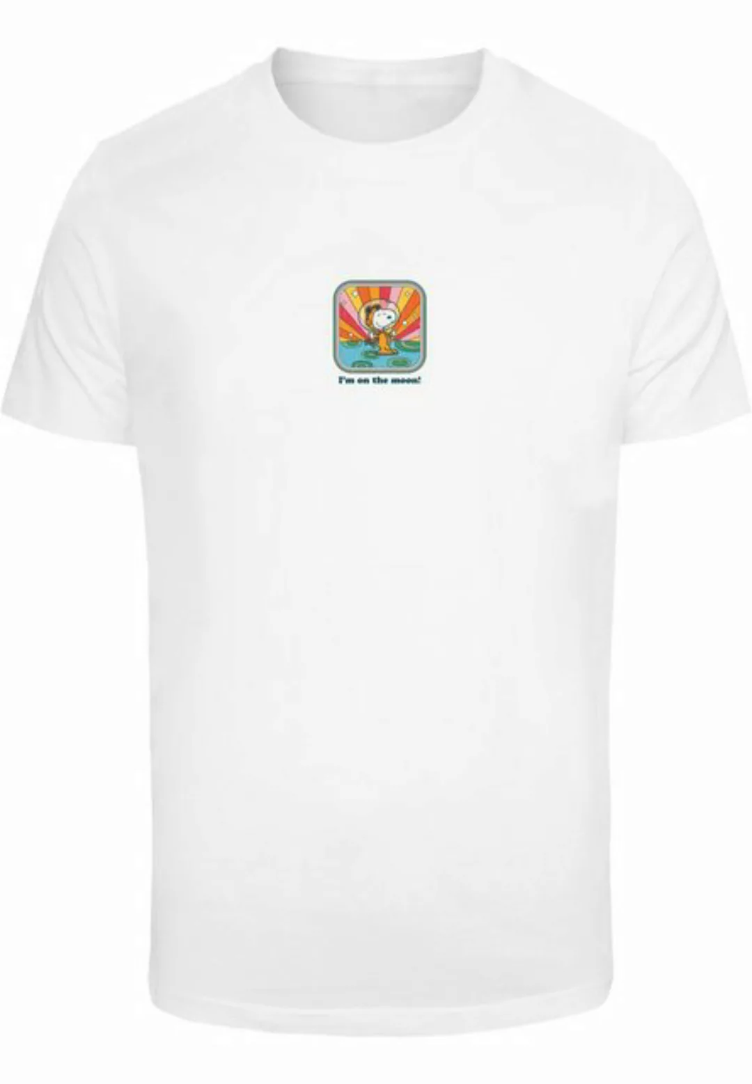 Merchcode T-Shirt Merchcode Herren Peanuts - I'm on the moon T-Shirt Round günstig online kaufen