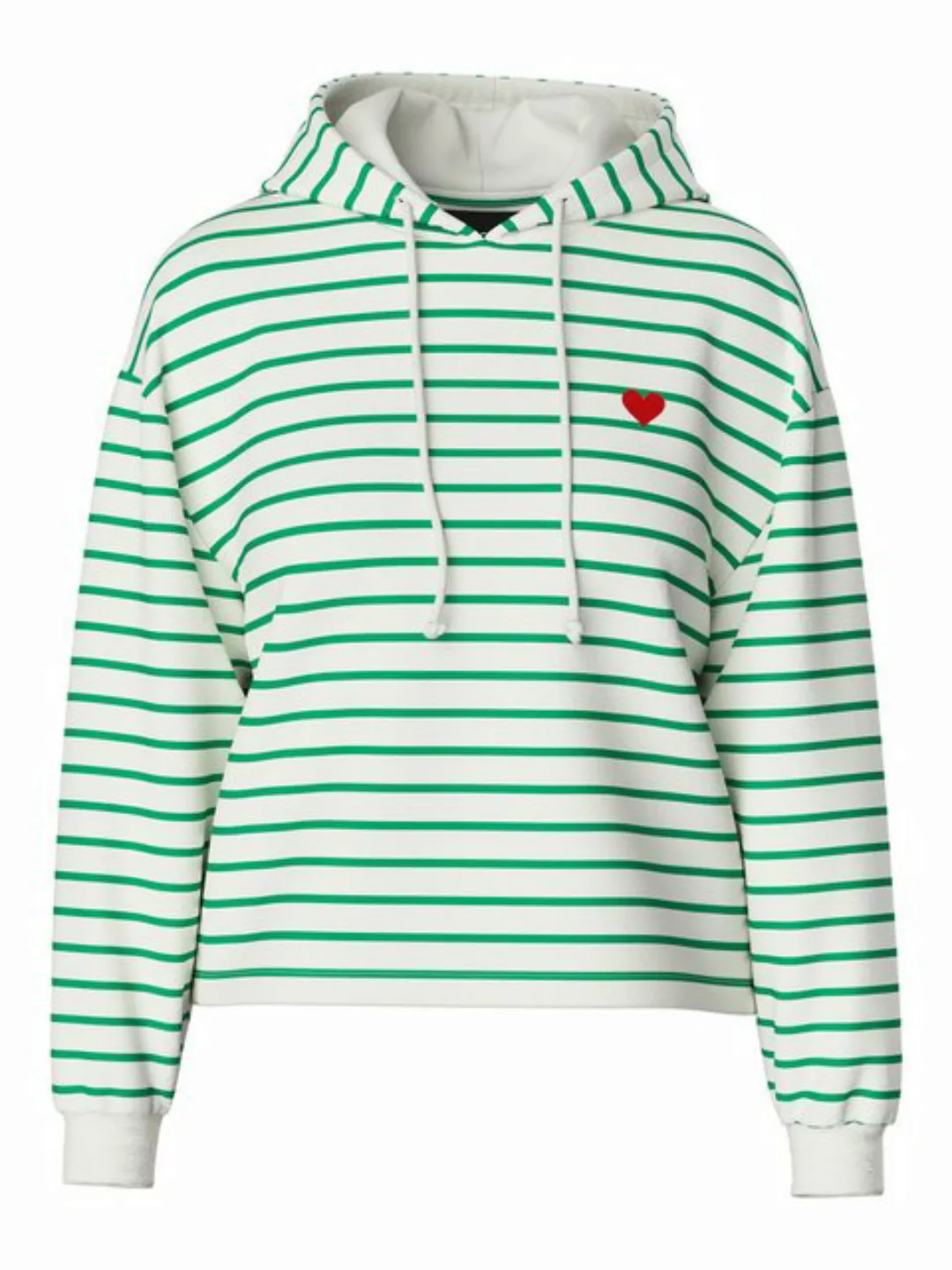 pieces Kapuzensweatshirt PCCHILLI LS HOODIE STRIPES EMB NOOS BC günstig online kaufen